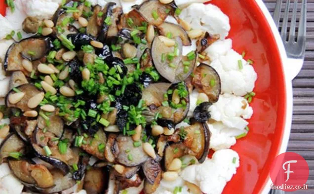 Cavolfiore, Melanzane Fritte e Olive nere