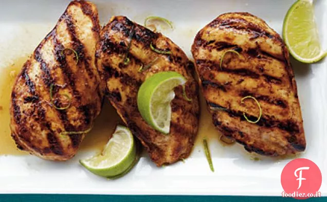 Pollo al miele e lime