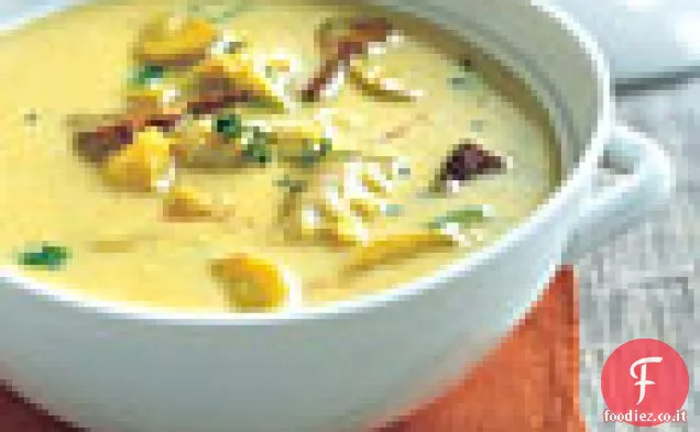 Zuppa di Merluzzo con Zafferano e patate Fingerling