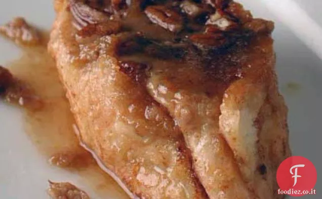 Arancione-Pecan francese Toast Casseruola