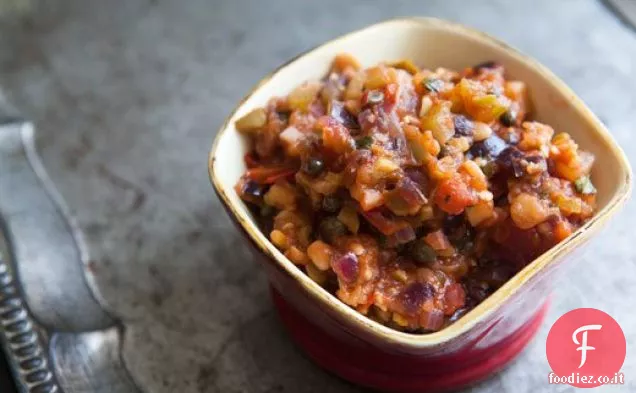 Caponata, Gusto Melanzane