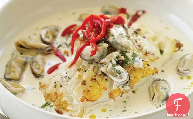 Baccalà scottato con Aioli di Cozze piccanti