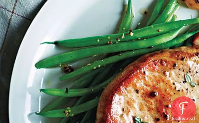 Fagiolini Verdi e Vinaigrette di Senape