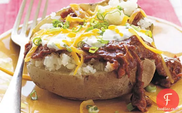 Barbecue-Patate ripiene
