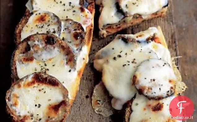 Melanzane e mozzarella si sciolgono