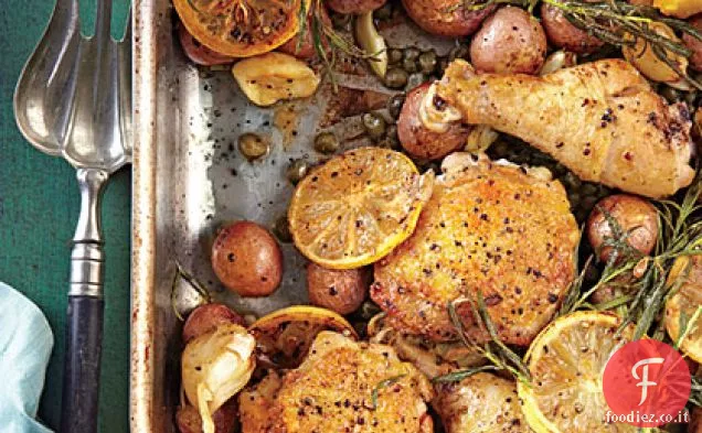 Limone-Rosmarino-Aglio Pollo e patate