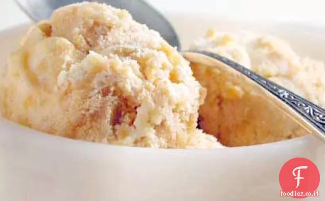 Torta di patate dolci Gelato