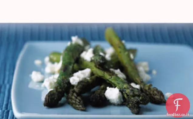 Asparagi arrostiti con Feta