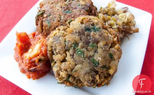 Torte di melanzane alla griglia italiane