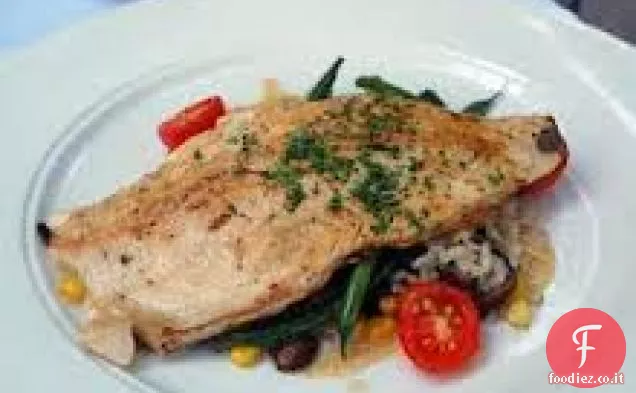 Baccalà con Peperoncino Arrosto e Cayenne