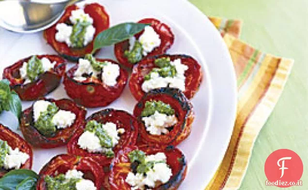 Pomodori di prugne arrostiti al forno