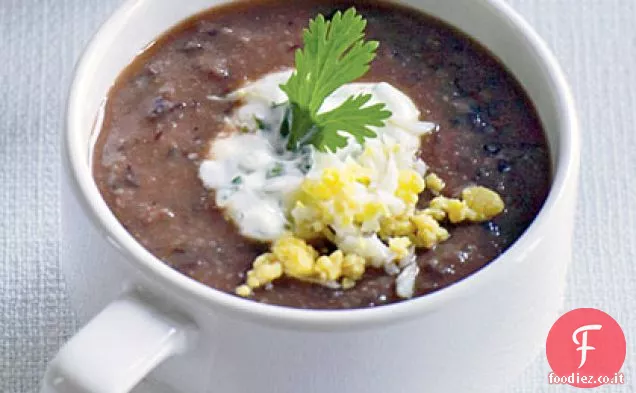 Zuppa di fagioli neri