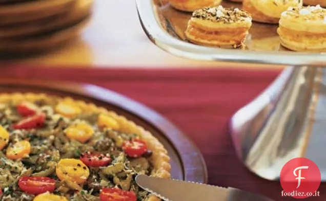 Crostata al finocchio e Pomodoro