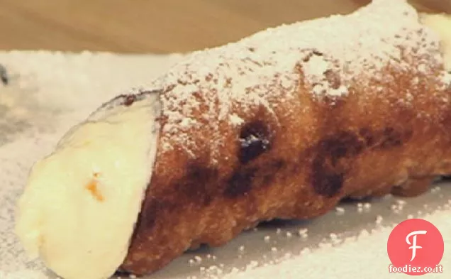Cannoli di Ricotta al Cioccolato–Arancia
