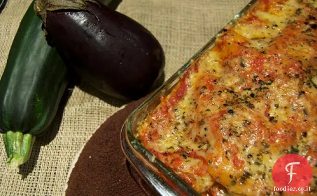 Lasagne di zucchine Melanzane