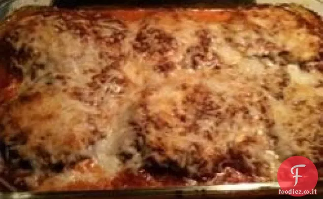Melanzane con salsa di pomodoro