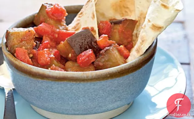 Insalata di melanzane mediorientali