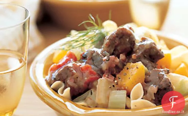 Stufato di maiale con Finocchio e Zucca