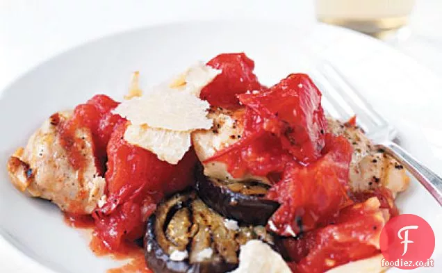 Pollo alla griglia Parmigiano