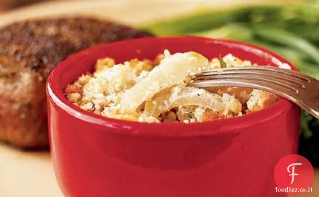 Gratin di Finocchio Arrosto e Ricotta con Dragoncello