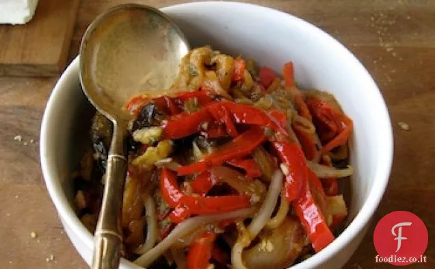 Arrostito melanzane e pepe gusto