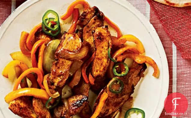Fajitas di pollo
