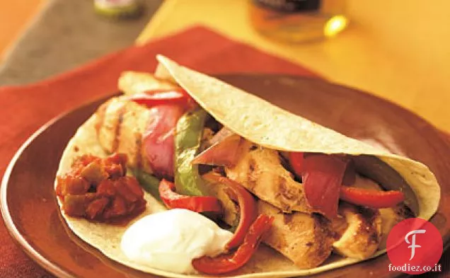 Caldo Pollo Fajitas
