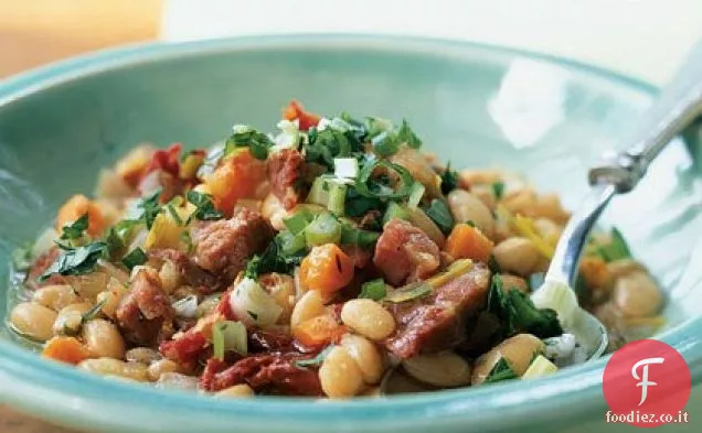 Garretti di prosciutto e fagioli bianchi
