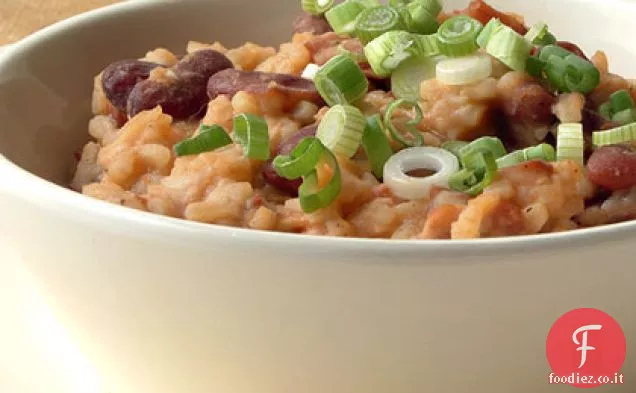 Fagioli rossi e riso alla cubana