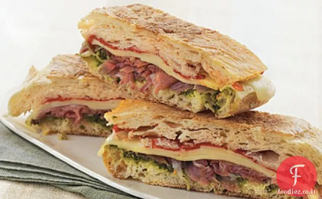 Panino Italiano pressato con Pesto