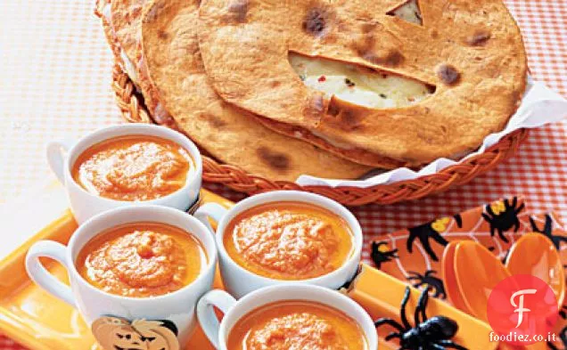 Jack-o ' - lanterna Quesadillas