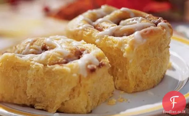 Panini di zucca e cannella Streusel