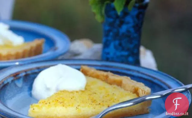 Crostata al limone e latticello