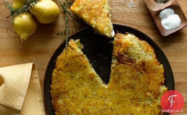 Torta di patate Rösti alle erbe