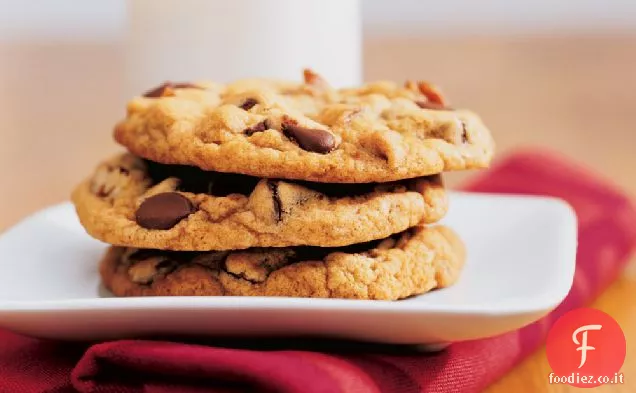 Biscotti al cioccolato spessi e gommosi