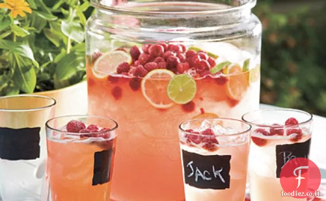 Cocktail di birra al lampone