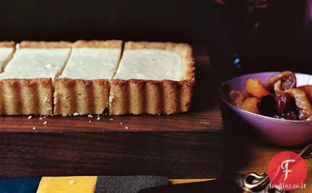 Crostata di Ricotta con Composta di frutta secca