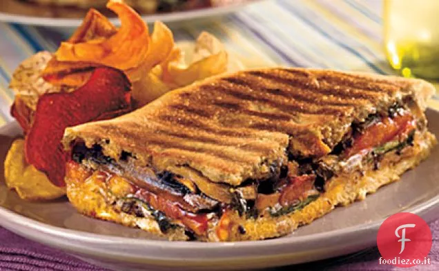 Panini al Portobello Marinati
