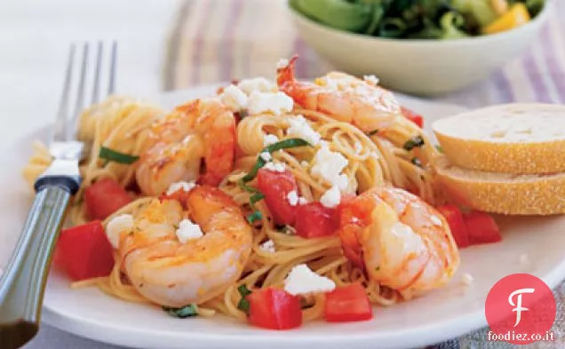 Pasta di gamberetti da giardino