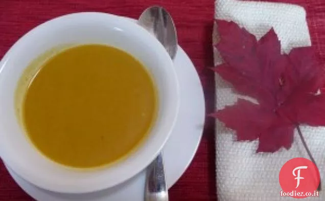 Settimana della zucca: zuppa di zucca al curry