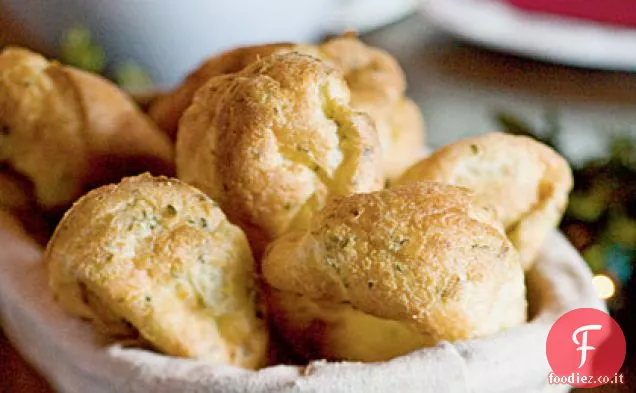 Popovers di timo fresco