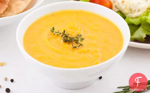 Zuppa di zucca piccante per combattere il cancro