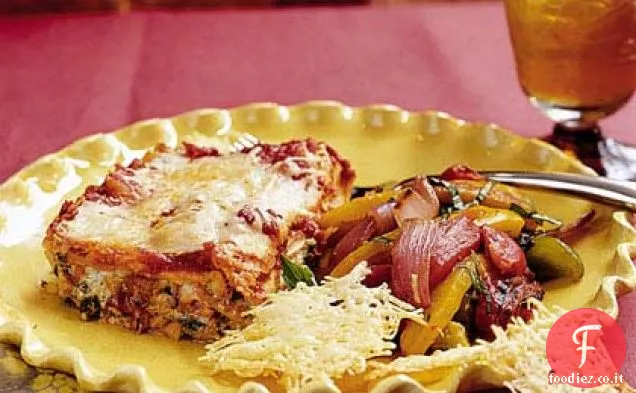 Lasagne di spinaci al formaggio