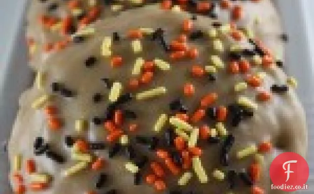 Biscotti di zucca con glassa al caramello