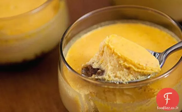 Cheesecake di zucca In un barattolo