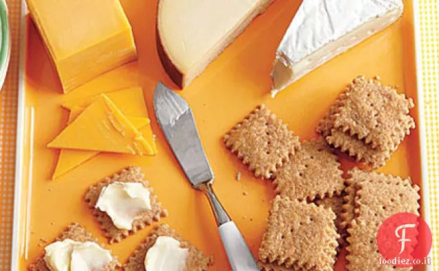 Mini cracker al formaggio