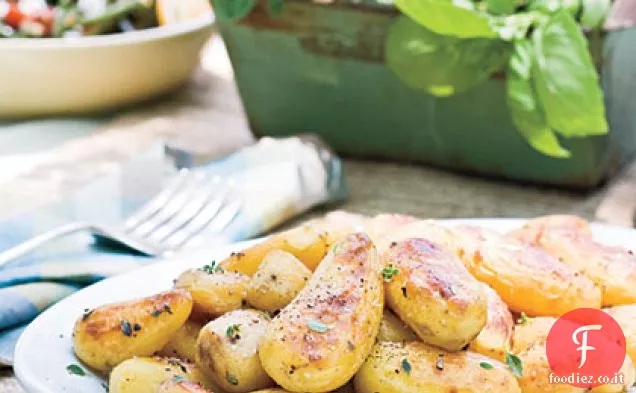 Patate al limone arrostite alla chiesa