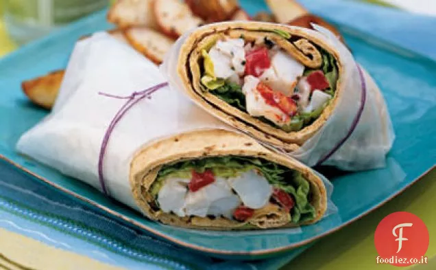 Aragosta avvolge con Maionese al limone