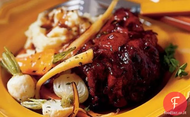 Oxtail brasati al vino rosso
