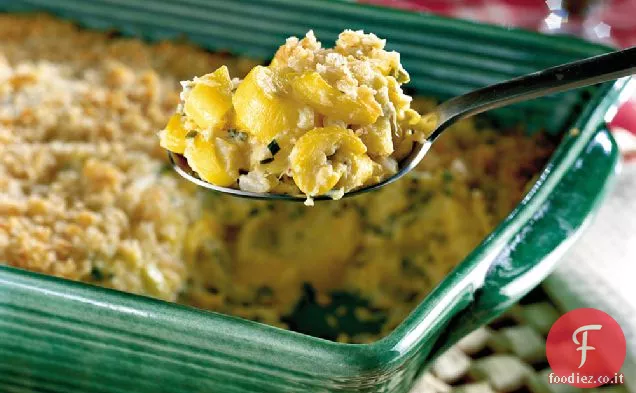 Casseruola di zucca a due formaggi